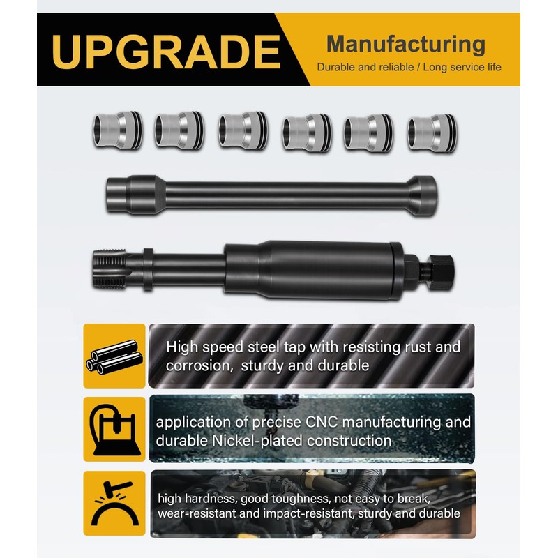 Yoursme for C7 Injector Sleeve Cup Removal Installation Tool with