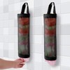 Bujingyun Hanging Folding Mesh Garbage Bag Organizer Trash Bags Holder