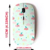 2.4G Wireless Mouse with Cute Pattern Design for All Laptops