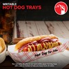 Stock Your Home Checkered Hot Dog Trays (250 Pack) -