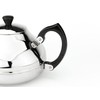 Bredemeijer Ceylon 1.25L, Black Fittings, Stainless Steel Silver, 15.4 x