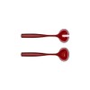 Guzzini - DOLCEVITA 29730165 Salad Servers, Bio-Based Material, Red, 28