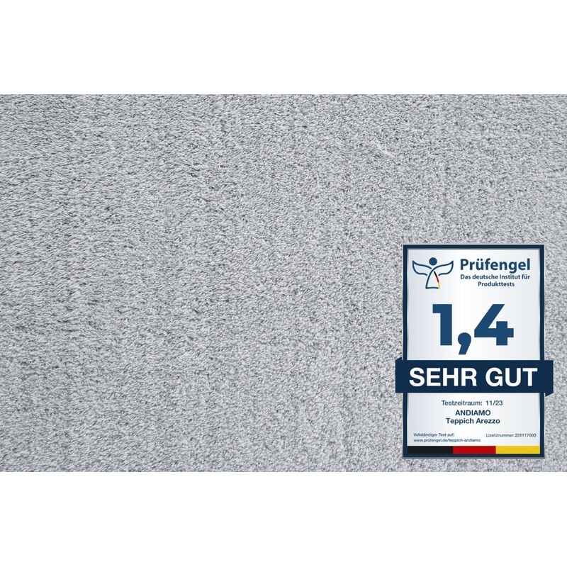 andiamo Arezzo Soft Bathroom Rug - Bath Mat Non-Slip Machine