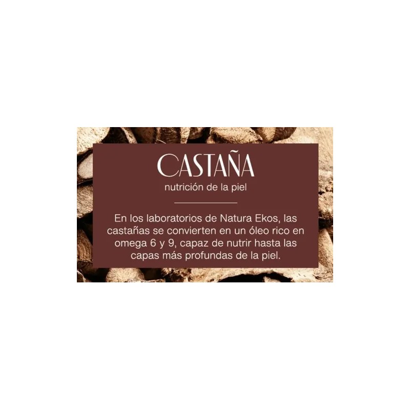 Natura Ekos Pulpa Exfoliante de Manos y Pies Castaña