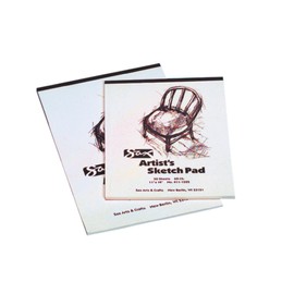 Sax Artists Sketch Pad - 9 x 12 inches - 50 Sheets per Pad, 60lbs - White - 453692