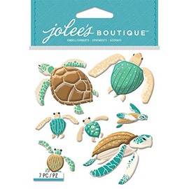Jolee's Boutique 0015586969108 (Jolly Boutique) SEA Turtles BQ16 50-21941, 14.6 x 10.41 x 0.38 cm, Other