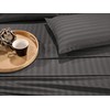 Elegant Comfort Luxury Soft Bed Sheets Dobby Stripe 1500 Thread