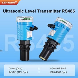 일체형 초음파 수위계 RS485 디지털 디스플레이 폐수 측정 탱크 수위 범위 [010m range 420mA] Integrated Ultrasonic Level Meter RS485 Digital Display Wastewater Measurement Tank Level Range [010m range 420mA]