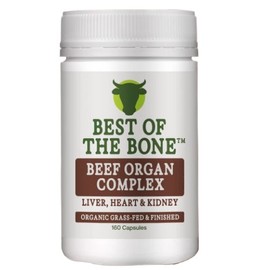 Best Of The Bone Organ Beef Complex 160Caps
