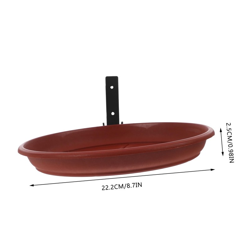 COLLBATH Tree Mounted Bird Bath Feeder Versatile Outdoor Water Bowl