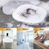 Hair Drain Catcher,Square Drain Cover for Shower Silicone Hair Stopper