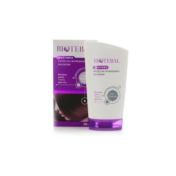 Biotebal Conditioner against hair loss 200ml - suitable for all hair types, especially weak, dry, prone to loss.