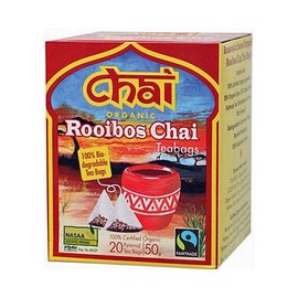 Chai Tea Organic Rooibos Chai 20 Tea Bags