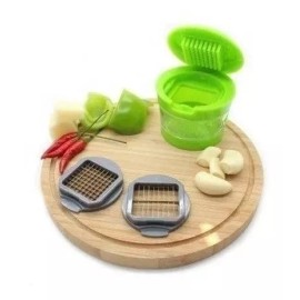 Charleston Wrap Picador Cortador De Ajos Chiles Cebolla Cocina