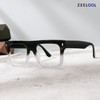 Zeelool Stylish Aviator Eyeglasses Frame with Non-prescription Clear Lens for