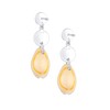 Elli Women's Pendant Earrings Kauri Shell Sea Plate in 925