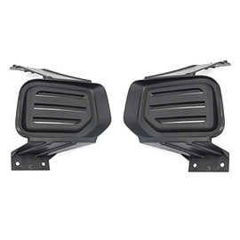 2011-2015 Ford F250 Super Duty Front Bumper Fog Light Hole Covers Right Left OEM