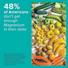 Qunol Qunol Magnesium Gummies for Adults, 200mg Elemental Magnesium (from 1,750mg Magnesium Citrate), High Absorption Magnesium Supplement, Supports Nerve, Bone and Muscle Health, Vegetarian, 120 Count