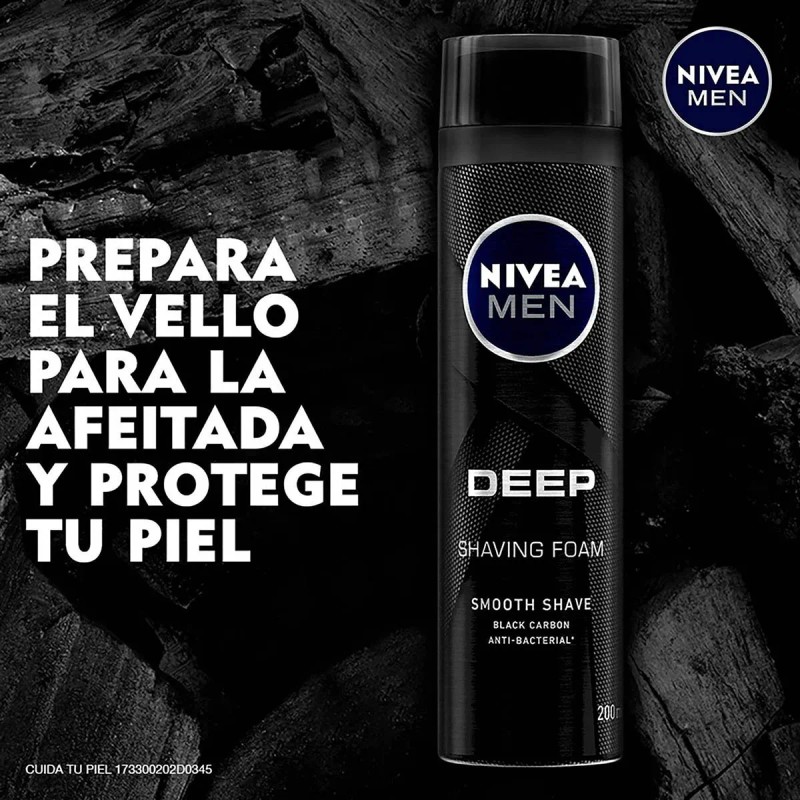 Espuma para Afeitar Nivea Men de ep 200ml