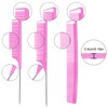 Patelai 12 Pieces Parting Comb for Braids Rat Tail Steel