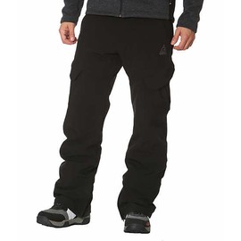 Gerry Men's Snow-tech Pants Boarder Ski Pant 4 Way Stretch (Black, X-Large)