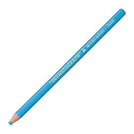 Mitsubishi Pencils K7600.8 Colored Pencils, Oil Based Dermatograph No.7600, Light Blue, 1 Dozen