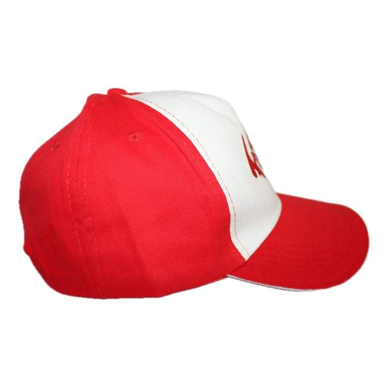 Chucatoso Gorra Fatal Fury Videojuego Arcade Retro Peleas (Rojo/Blanco) Ajustable