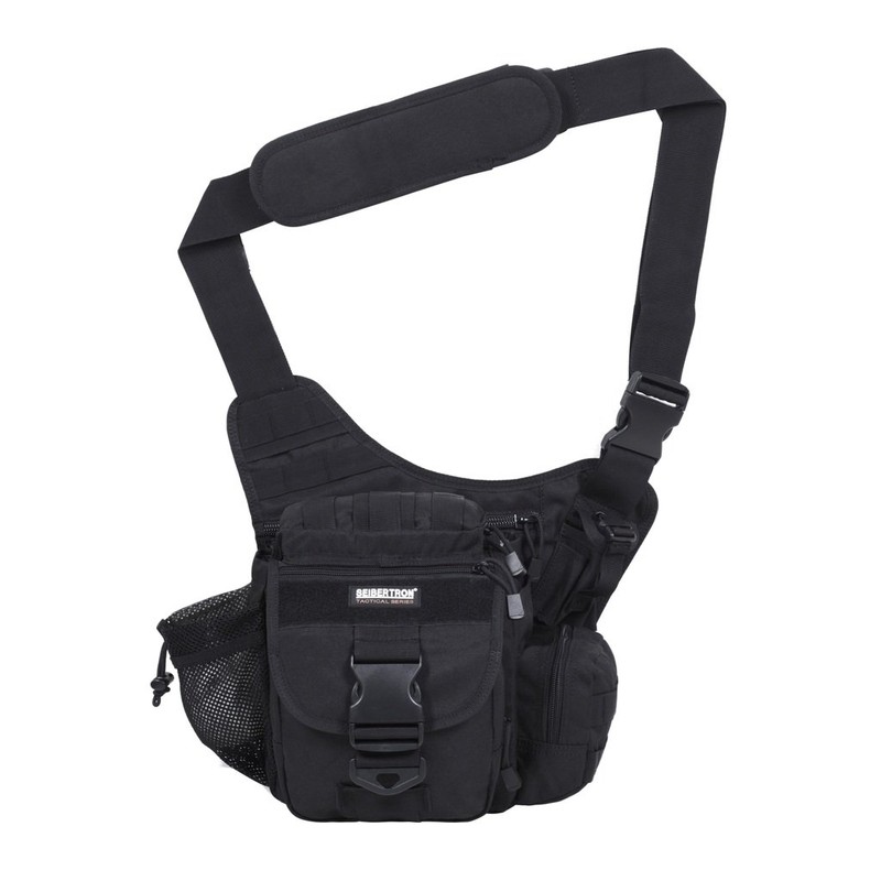 Seibertron X.K.B.B-1 Tactical Sling Bag Hiking EDC Messenger Molle Bag