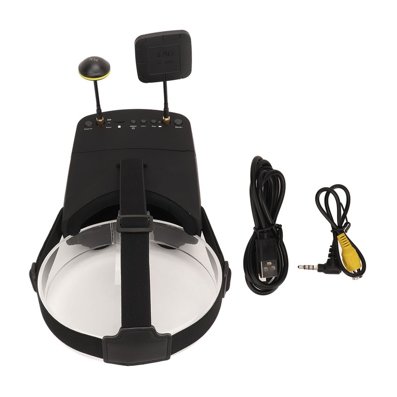 FPV Goggles DVR 5 Inch 5.8Ghz 40CH 800x480 Inbuilt 2000mAh