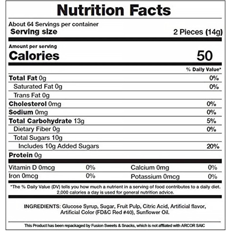 Strawberry Filled Hard Candy - 1 Pound (Approx. 75 Pieces)