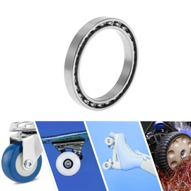 ACROPIX 6812 Deep Groove Ball Bearings P0 60x78x10mm Lubricated Bearings Open Type Silver Tone Scooter Skateboard Wheel