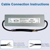 12V LED Driver 100W Waterproof IP67 Constant Voltage Slim Power