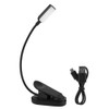 4LEDs USB Rechargeable Light Dimmable 360 Degree Flexible Clip on