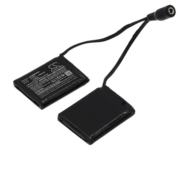 Dujuanly 2000mAh MWBT2 Battery Compatible with Mobile Warming Barra Gloves
