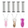 5PCS Replacement Cotton Thread for Epilator Hair Removal Hair Remover