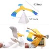 C&H Solutions 8 Pcs Cute Balancing Bird with Clear Triangle