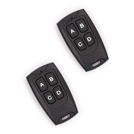 Solidremote Secure Rolling Code Remotes, 2 Pack, Compatible with KIT-1 & KIT-2 (TX-134)