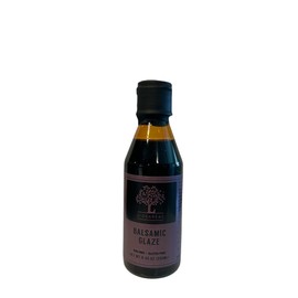 Liokareas Greek Balsamic Glaze - Organic - NonGMO - 8.45oz - Made from Grapes Grown in Greece - NO ADDED SUGARS