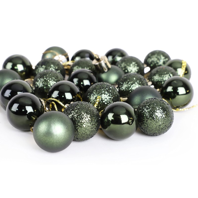 Christmas Concepts® Pack of 25-25mm, 2.5cm (1") Mini Christmas Tree