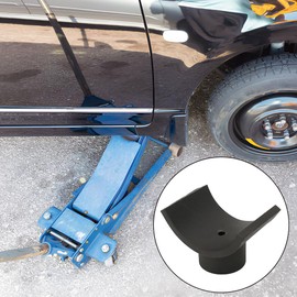 Bottle Jack Adapter Saddle, Hydraulic Lifting Axles Saddle Iron Replacement Large Pad Compatible with Floor Tools for Garages Farms Ranches Buggies Salvage Vehicles