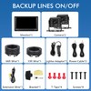 Dual RV Backup Camera Plug and Play, 7'' Backup Camera