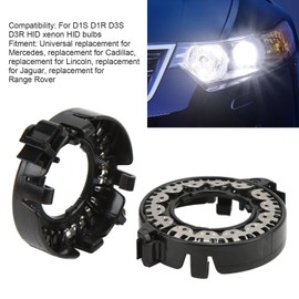 D1S D3S Soportes de Bombillas de Luz de Xenón Soportes de Retención de Anillos de Clip para D1S D1R D3S D3R Bombillas de Xenón Soporte de Base de Bombilla de Faro Adaptador