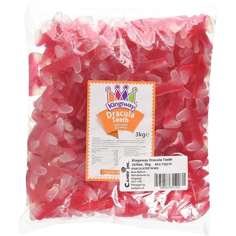 Kingsway Dracula Teeth Jellies, 500 g