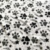 Pet Paw Prints Designs Anti-Pill Premium No-Sew Throw Fleece Fabric
