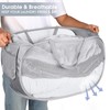 Diggoour Durable Collapsible Laundry Baskets, Mesh Pop Up Laundry Hamper