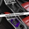 Voodonala for Challenger Gear Shift Panel Covers Decoration Trim Accessories