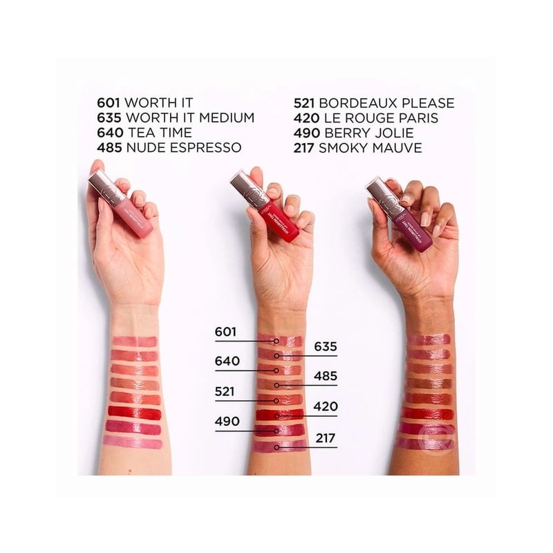 Tinta de labios L'Oreál Paris Hyaluron Tint Nude Espresso de