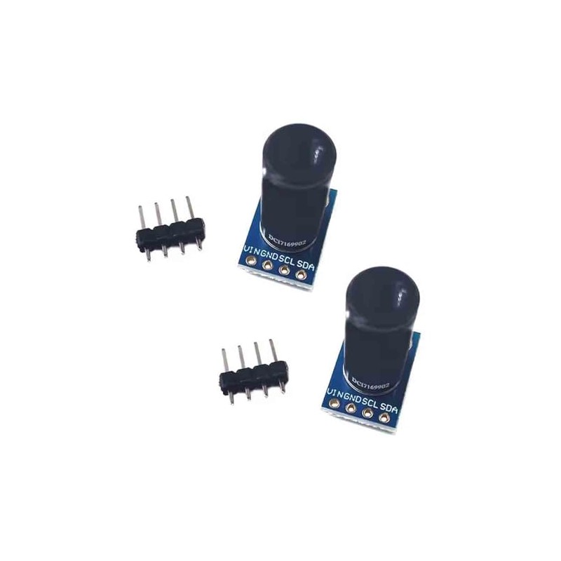 2PCS GY-906-DCI MLX90614 MLX90614ESF Temperature Sensor Module