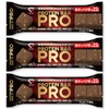 グロング プロテインバー PRO 高タンパク質 22.4g チョコレート風味 3本セット 食物繊維 ビタミン ミネラル