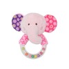 Lorelli Baby Rattle Plush Toy 13 cm Rattle Ring Grasping